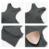 JIA Seamless Fitness Tank Top with Bra Pads ZC7725