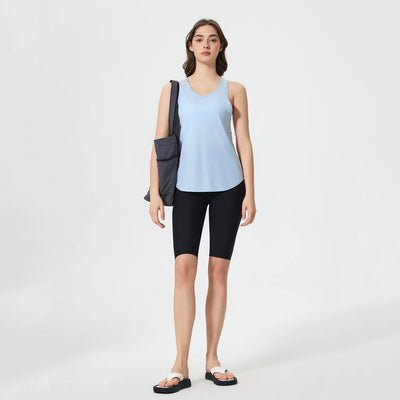 Breathable Mesh Yoga Clothes Workout Tank Tops-2