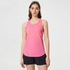 Breathable Mesh Yoga Clothes Workout Tank Tops-french pink