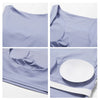 JIA Backless Yoga Tank Tops Bulit in Padded Bra ZC8516