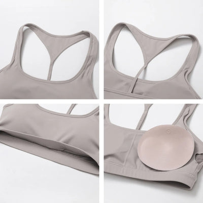 JIA Medium Impact Y Back Sports Bra with Pads ZC2020