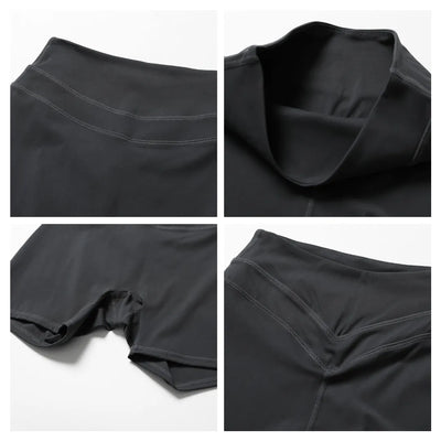 JIA High Waist Fitness Running Butt Lifting Shorts ZC8863
