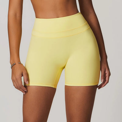 JIA High Waist Fitness Running Butt Lifting Shorts ZC8863