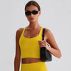 JIA Athletic Tank Tops with Cross Back padded sports bra yoga tank top