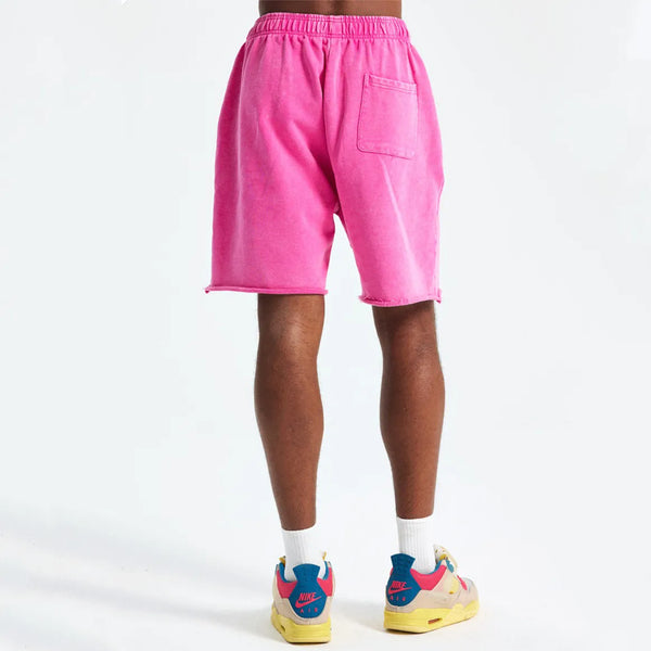 JIA Batik Washed Athletic Shorts for Men