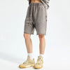 JIA Batik Washed Athletic Shorts for Men