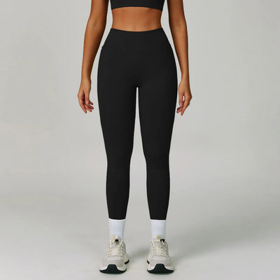 JIA Booty Lifting Fitness Leggings with V Waist