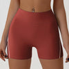 JIA Contrast Color Yoga Shorts for Fitness