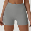 JIA Contrast Color Yoga Shorts for Fitness