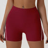 JIA Contrast Color Yoga Shorts for Fitness