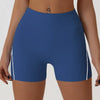 JIA Contrast Color Yoga Shorts for Fitness