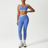 JIA Contrast Colors Padded Sports Bra 