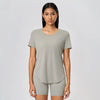 JIA Crew Neck Sports Basic Short Sleeve T Shirts