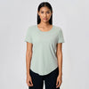 JIA Crew Neck Sports Basic Short Sleeve T Shirts gym clothing
