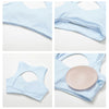JIA Diamond Neckline Sports Bra Athletic Tanks