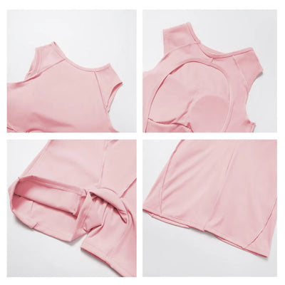 JIA Dimensional Lines Jumpsuit for Fitness 