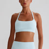 JIA Halter Sports Bra Medium Support fitness bra with Removable Pad