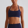 JIA Halter Sports Bra Medium Support fitness padded bra 