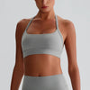 JIA Halter Sports Bra Medium Support padded workout bra