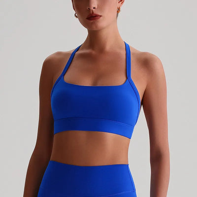 JIA Halter Sports Bra Medium Support workout bra