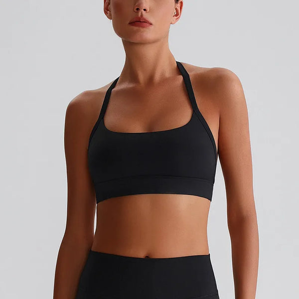 JIA Halter Sports Bra Medium Support workout top