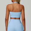 JIA Halter Sports Tank Tops with Pads 
