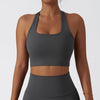JIA Halter Sports Tank Tops with Pads 