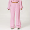 JIA High-Waist Wide-Leg Sweatpants for Women