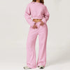 JIA High-Waist Wide-Leg Sweatpants for Women