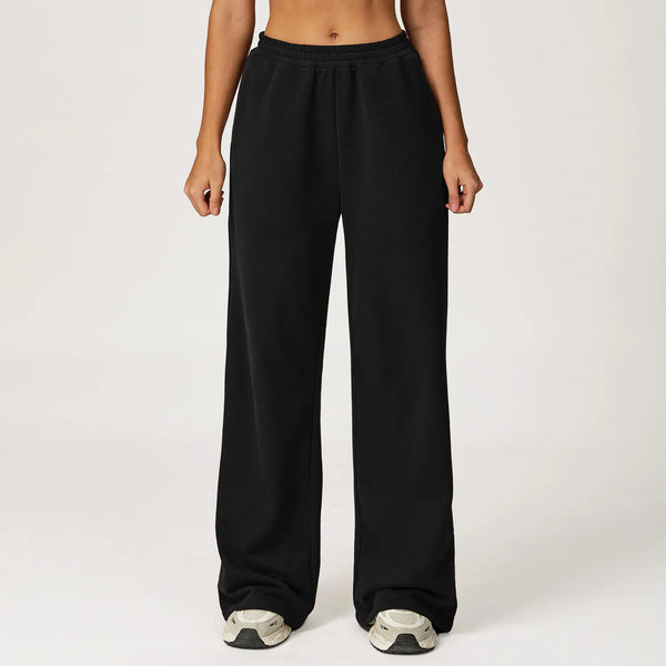 JIA High-Waist Wide-Leg Sweatpants for Women