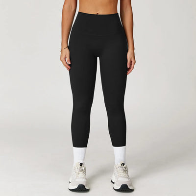 JIA High Waist Butt Lifting Yoga Leggings-black