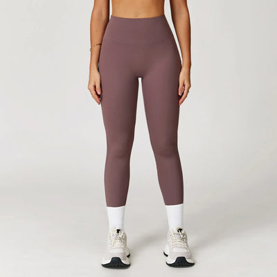 JIA High Waist Butt Lifting Yoga Leggings-cloud purple