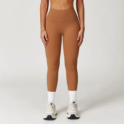 JIA High Waist Butt Lifting Yoga Leggings-orange