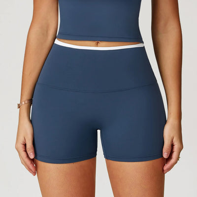 JIA High Waist Fitness Booty Shorts for Women custom gym clothes