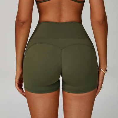JIA High Waist Girls Athletic Shorts 