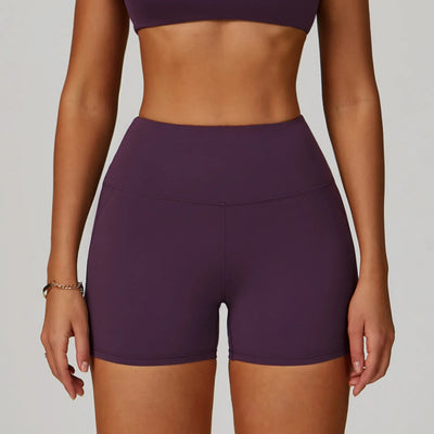JIA High Waist Girls Athletic Shorts 