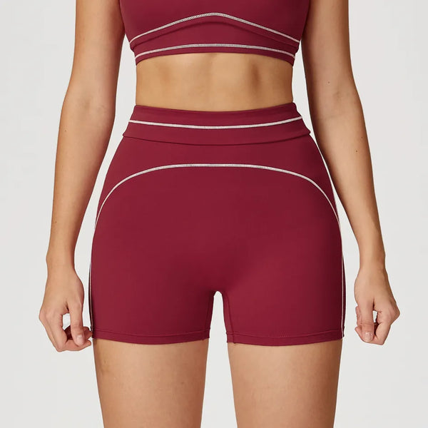 JIA High Waist Gym Shorts for Running