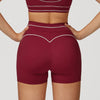 JIA High Waist Gym Shorts for Running athletic shorts