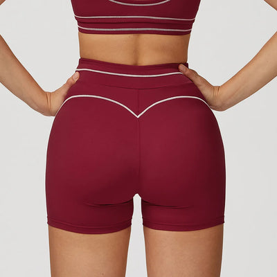 JIA High Waist Gym Shorts for Running athletic shorts