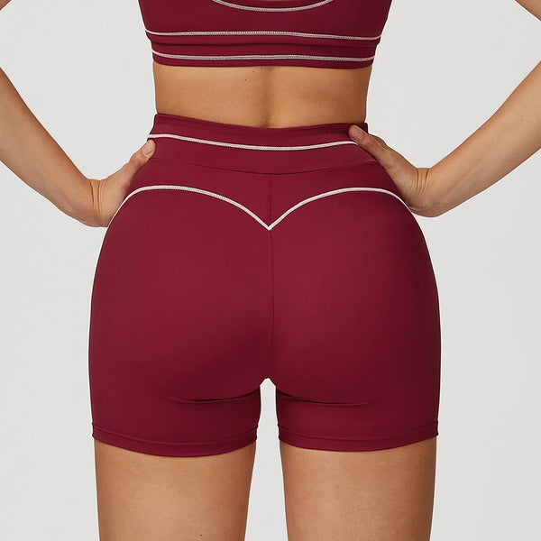 JIA High Waist Gym Shorts for Running athletic shorts