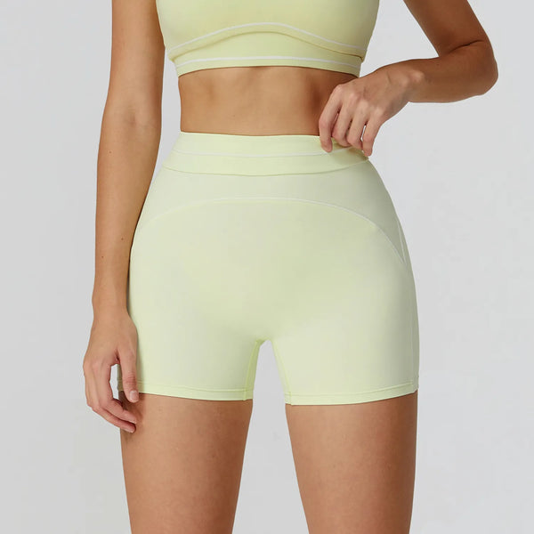 JIA High Waist Gym Shorts for Running athletic shorts