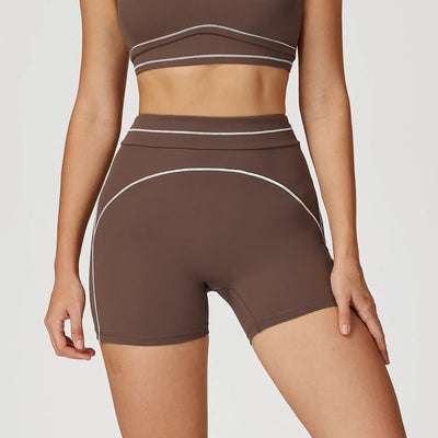 JIA High Waist Gym Shorts for Running athletic shorts
