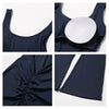 JIA Hollow Back Booty Lifting Jumpsuit for Fitness 