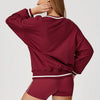 JIA Ladies Round Neck Sweatshirts for Outdoor