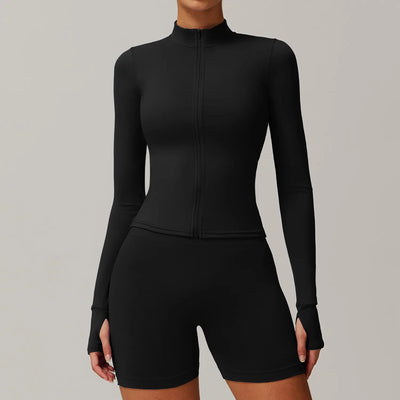 JIA Lightweight Slim Fit Fitness Jacket