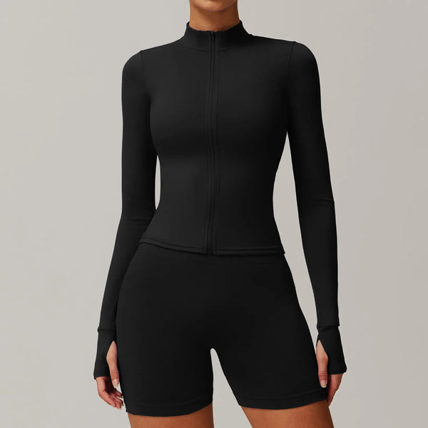 JIA Lightweight Slim Fit Fitness Jacket