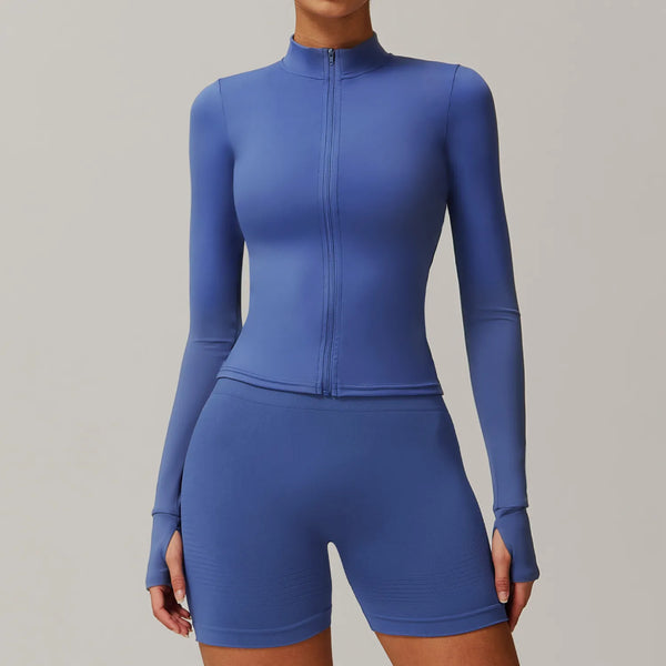 JIA Lightweight Slim Fit Fitness Jacket
