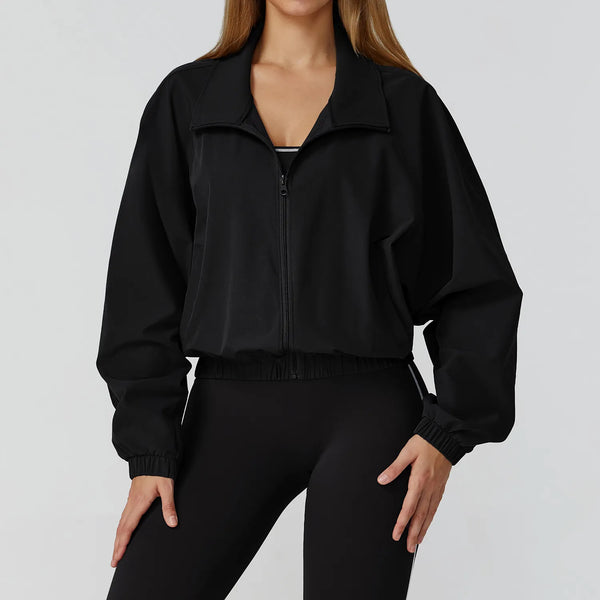 JIA Lightweight Workout Jacket with Zip Up 