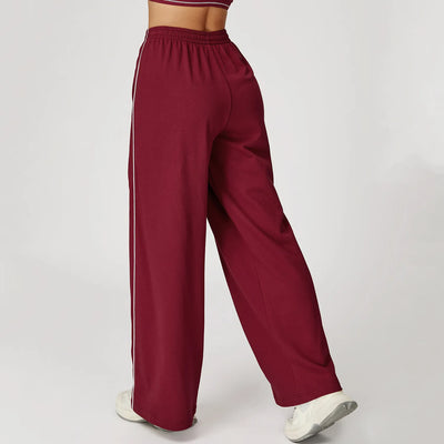 JIA Loose Fit Cargo Sweatpants with Pockets 