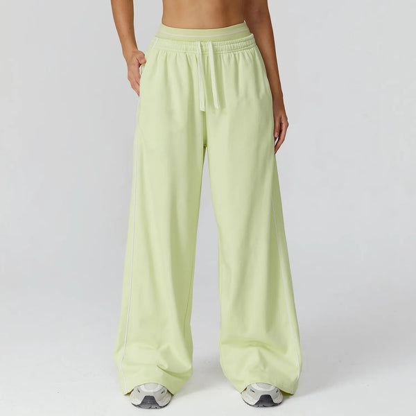 JIA Loose Fit Cargo Sweatpants with Pockets 